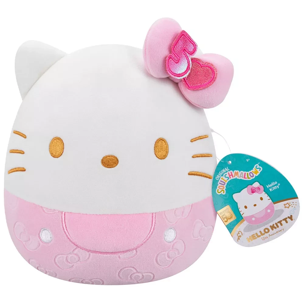 М`яка іграшка SQUISHMALLOWS серії "Хелоу Кітті" - ХЕЛОУ КІТТІ У РОЖЕВОМУ, 20 см, SQSN00497 6
