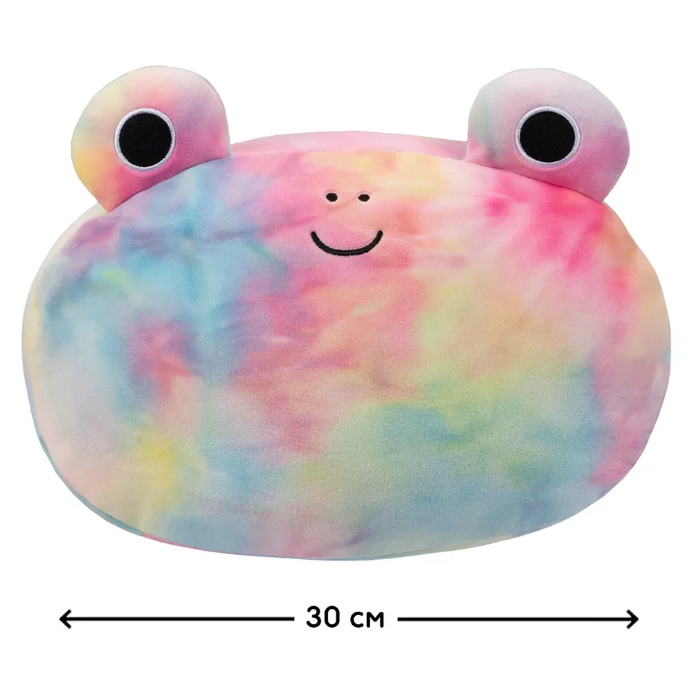 Мягкая игрушка SQUISHMALLOWS – ЖАБКА КАРЛИТО, 30 см, SQCR04195 1