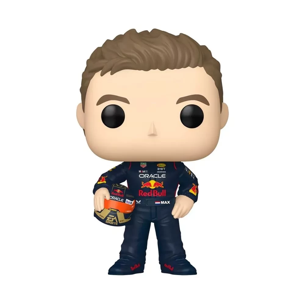 Фігурка Funko Pop! серії "Формула-1" - Макс Ферстаппен з шоломом, 80580