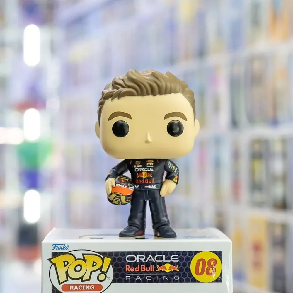 Фігурка Funko Pop! серії "Формула-1" - Макс Ферстаппен з шоломом, 80580 1