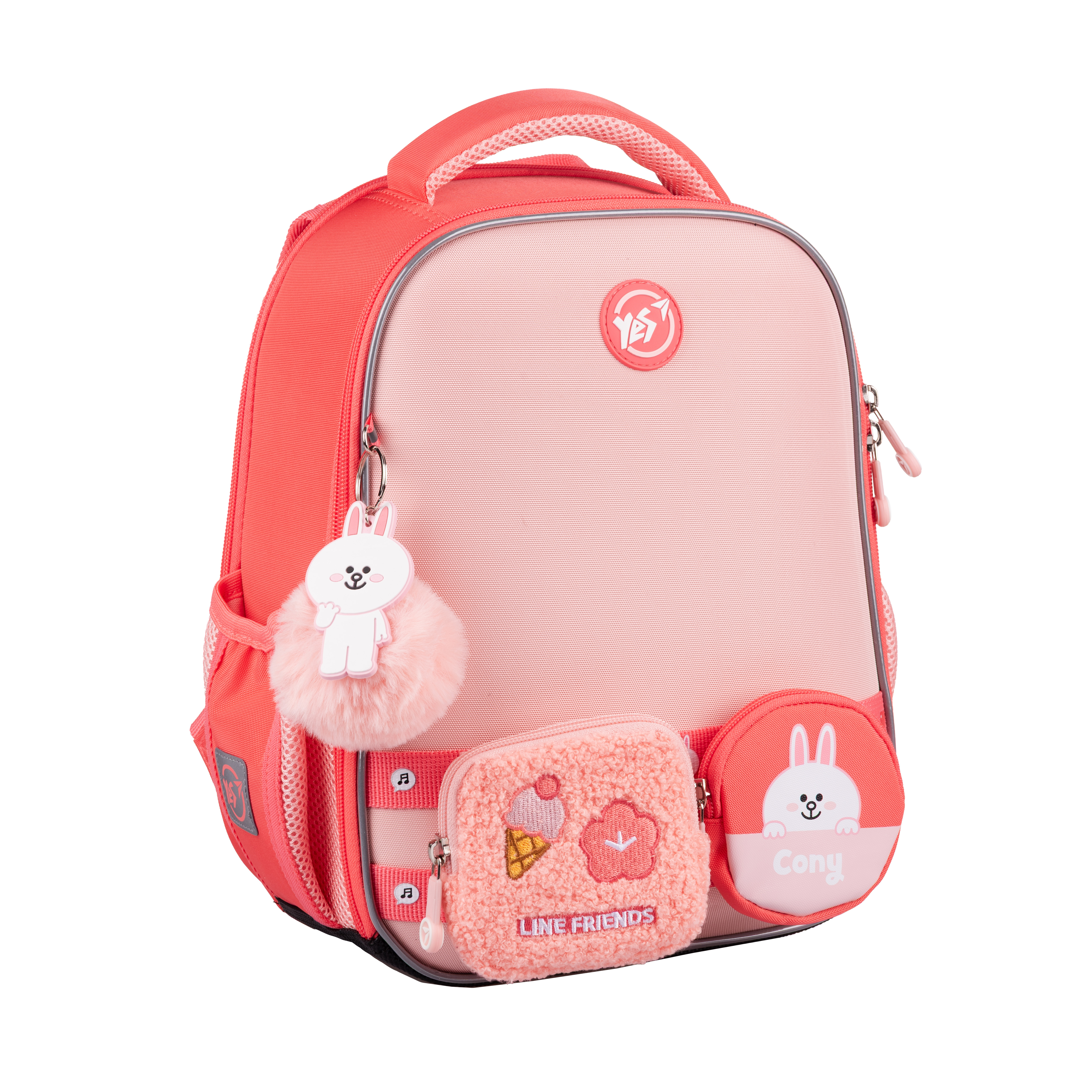 Рюкзак каркасный YES H-100 "Line Friends Pretty Cony", 559849