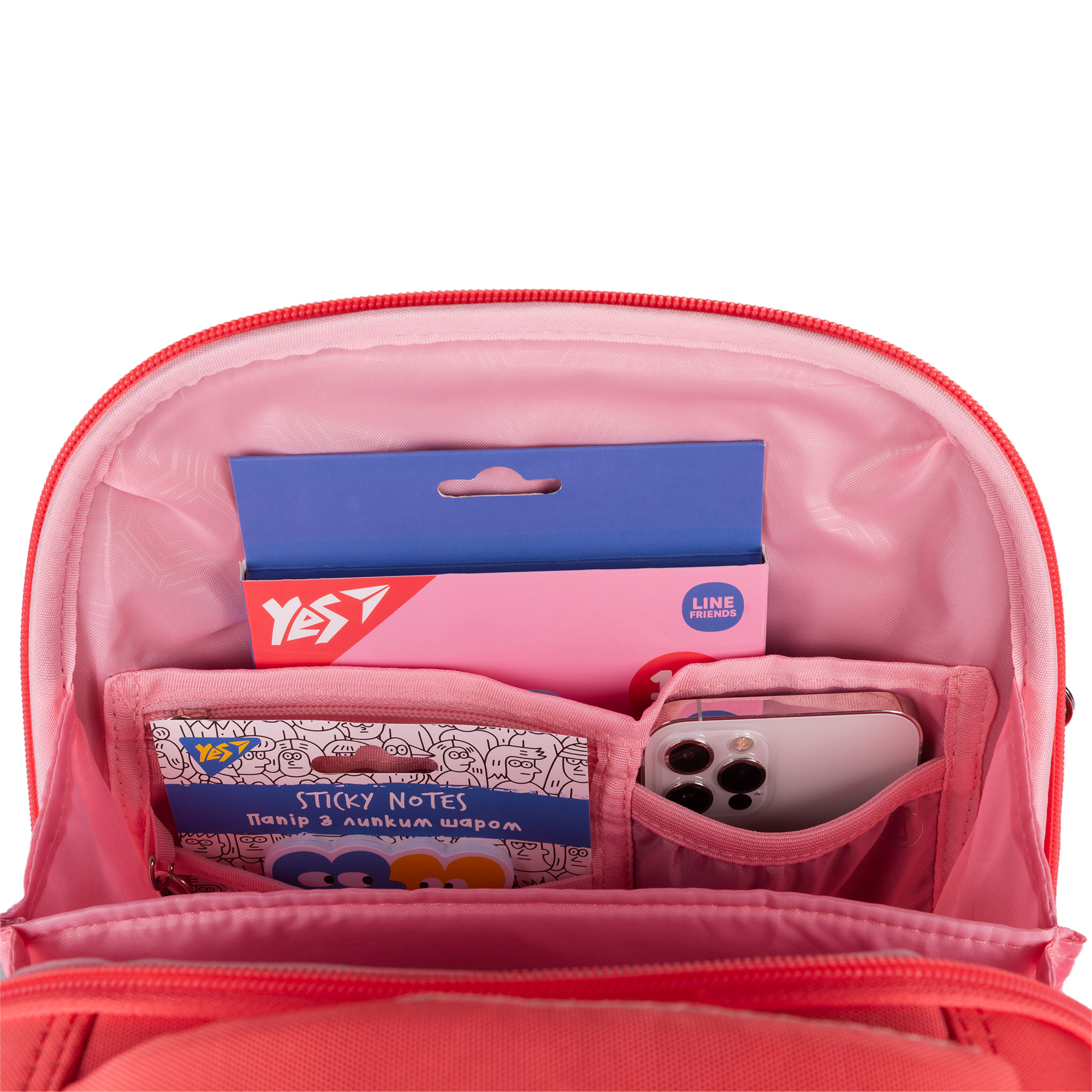 Рюкзак каркасный YES H-100 "Line Friends Pretty Cony", 559849 9