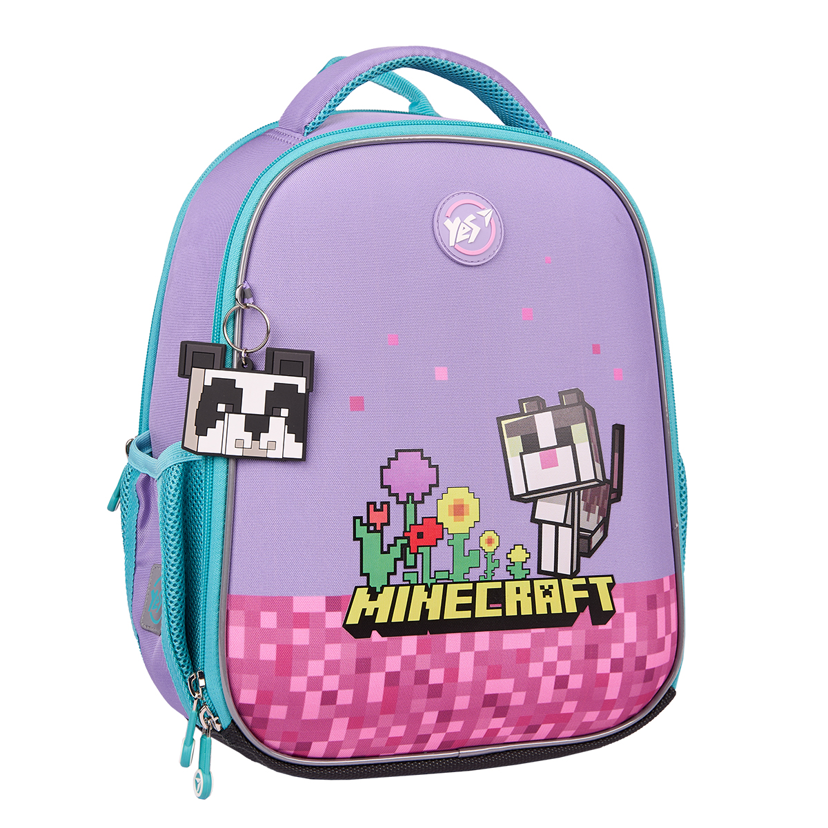Рюкзак каркасный YES H-100 "Minecraft Pinky", 550094