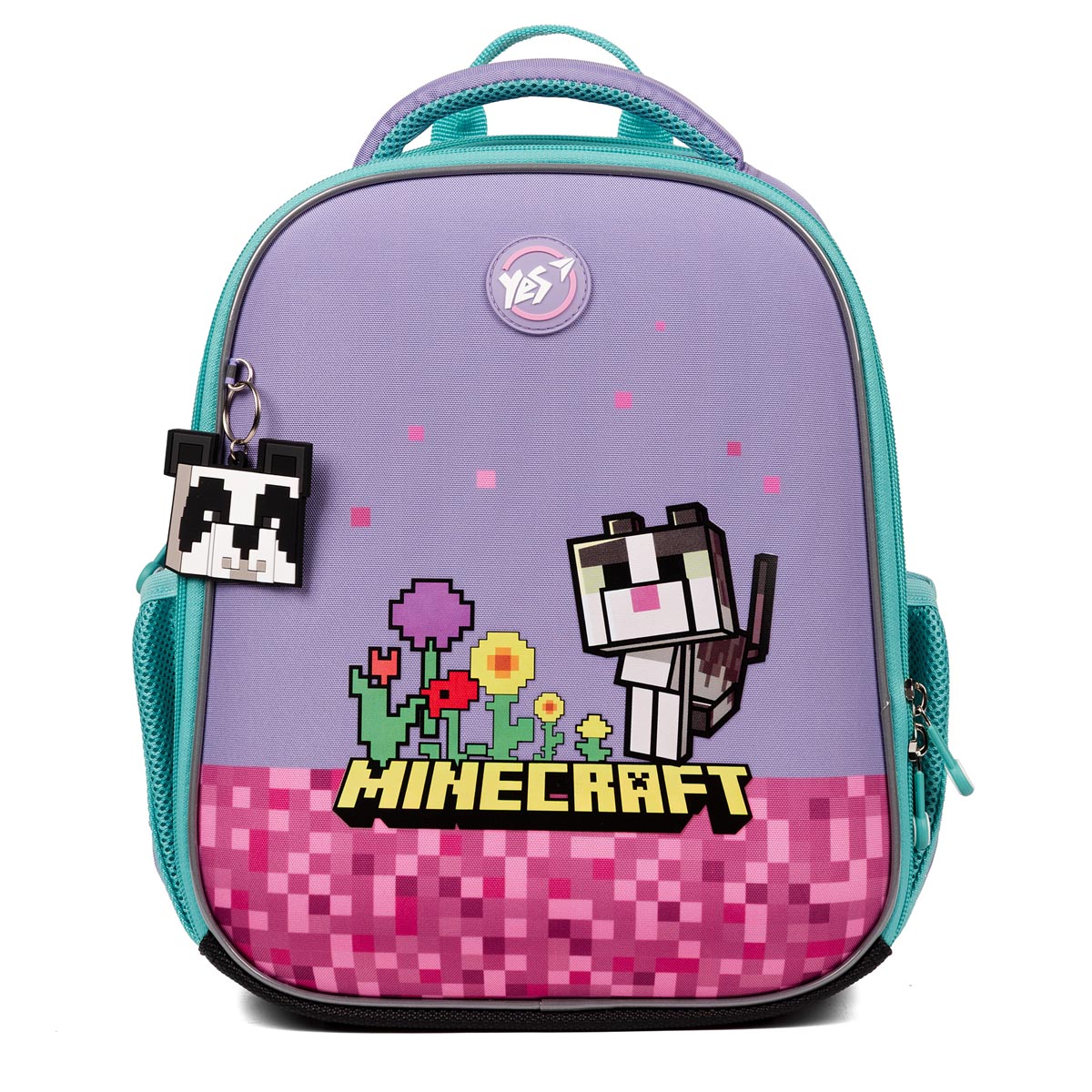 Рюкзак каркасный YES H-100 "Minecraft Pinky", 550094 2