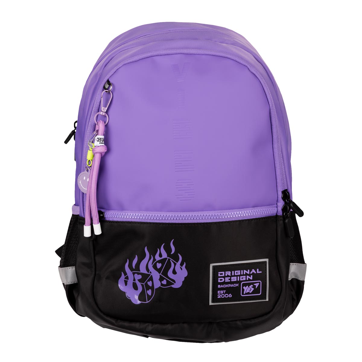 Рюкзак YES T-113 "Lilac Cubes", 559966 2