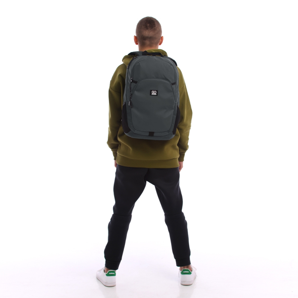 Рюкзак GoPack Education Teens 185 темно-серый, GO25-185L-1 11