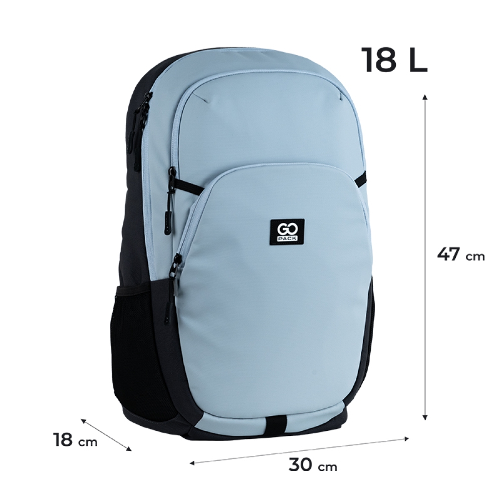 Рюкзак GoPack Education Teens 185 голубой, GO25-185L-4 2