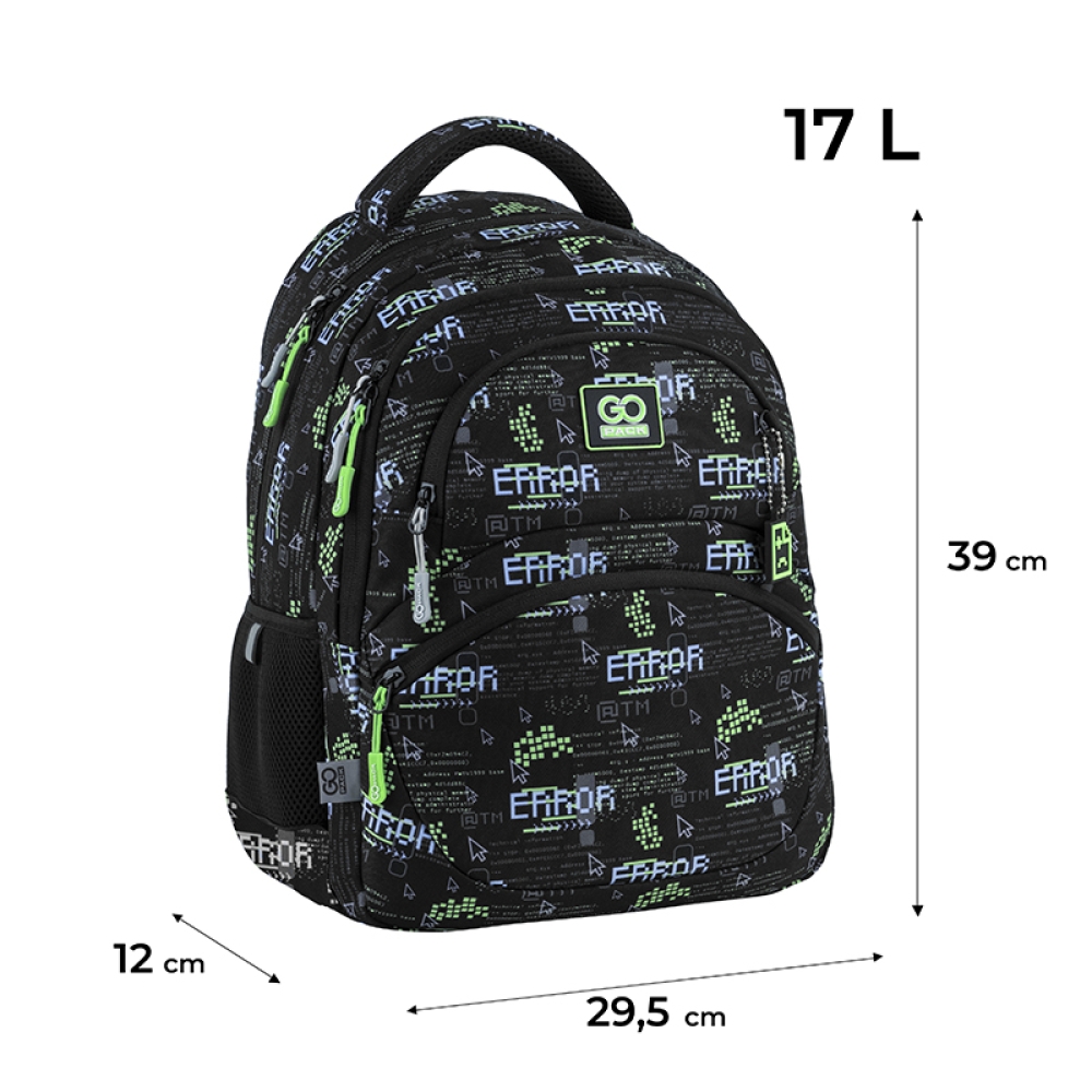 Рюкзак GoPack Education 175M-7 Error, GO25-175M-7 2