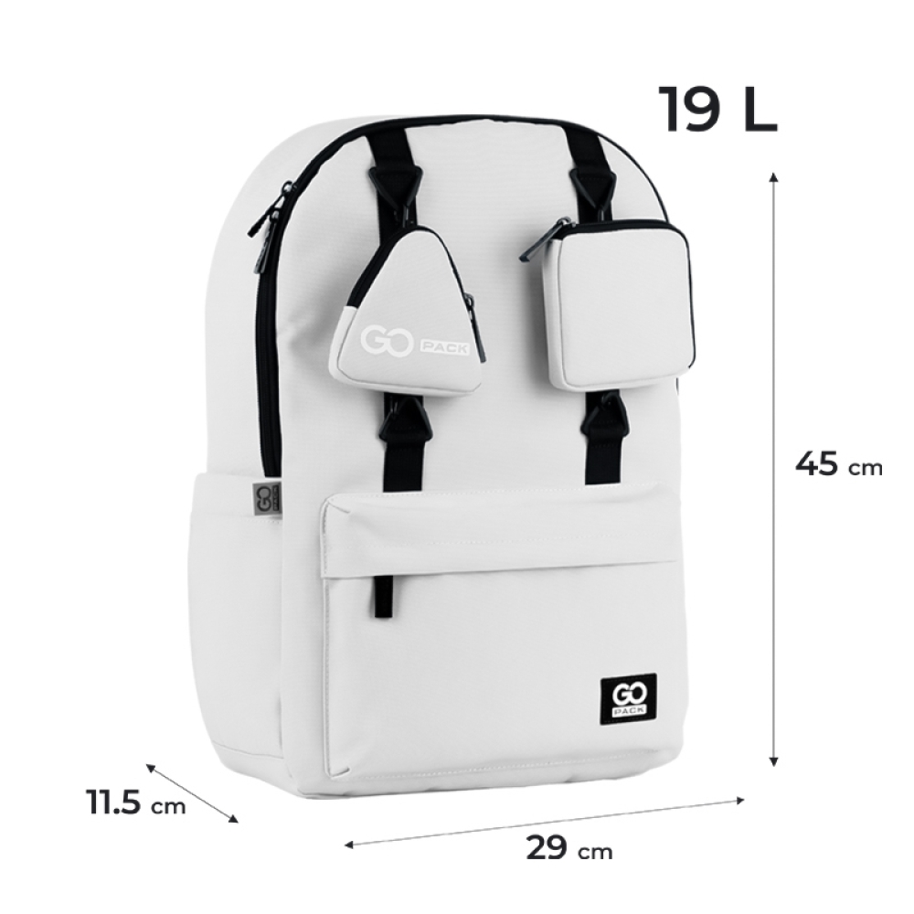 Рюкзак GoPack Education Teens 178 серый, GO25-178L-2 2