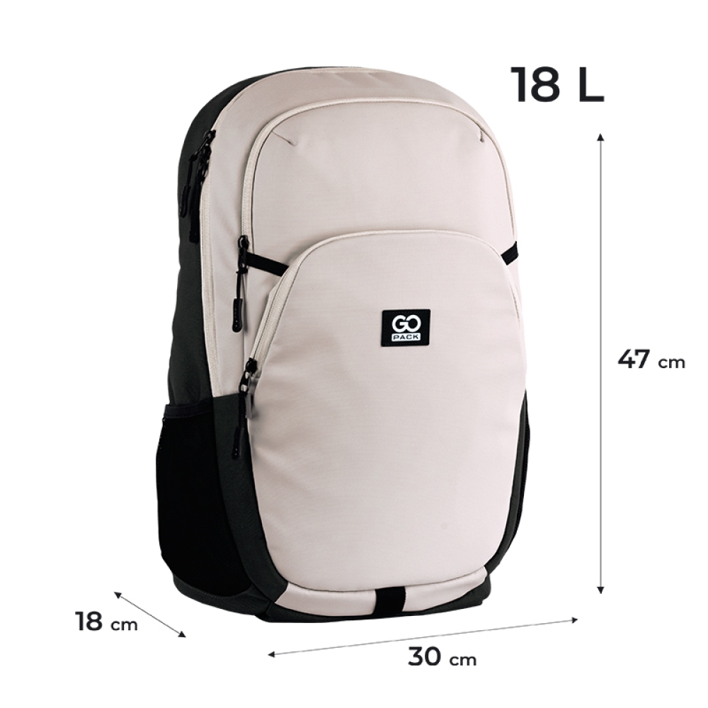 Рюкзак GoPack Education Teens 185 бежевый, GO25-185L-3 2