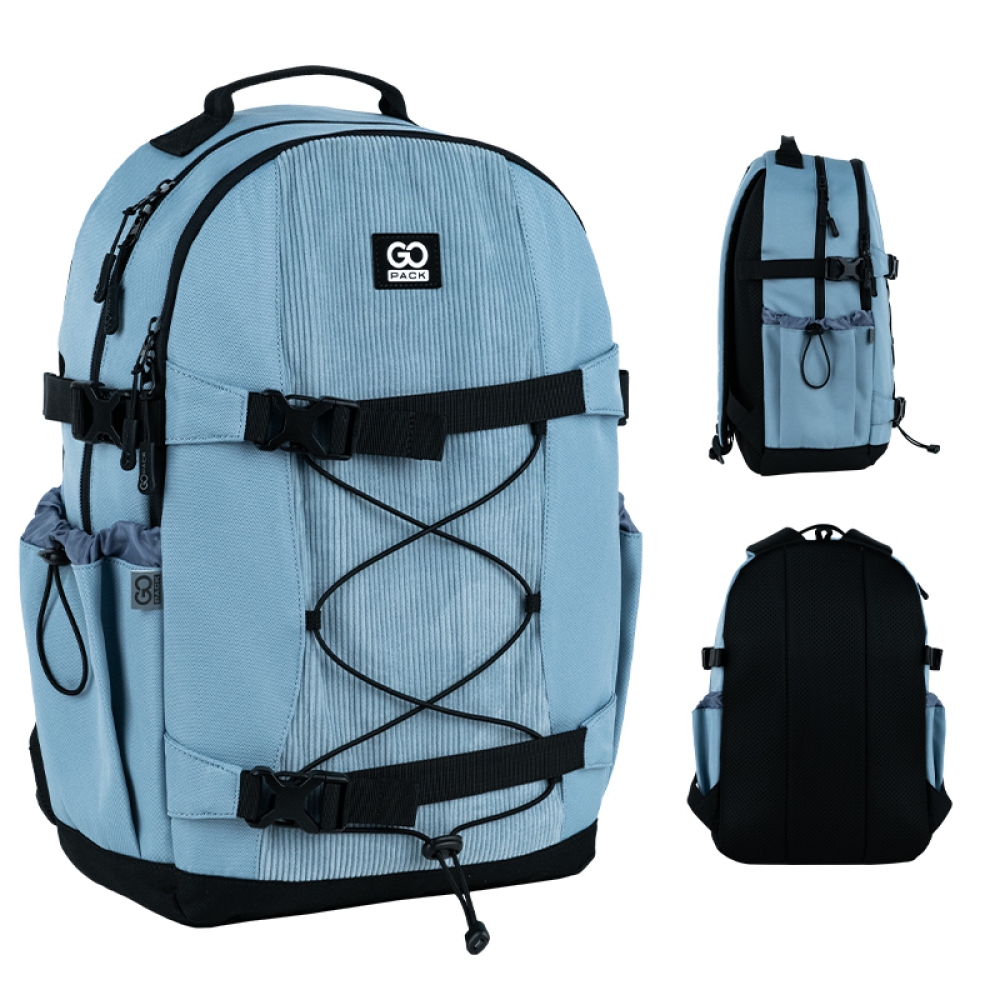 Рюкзак GoPack Education Teens 186 голубой, GO25-186L-2 1