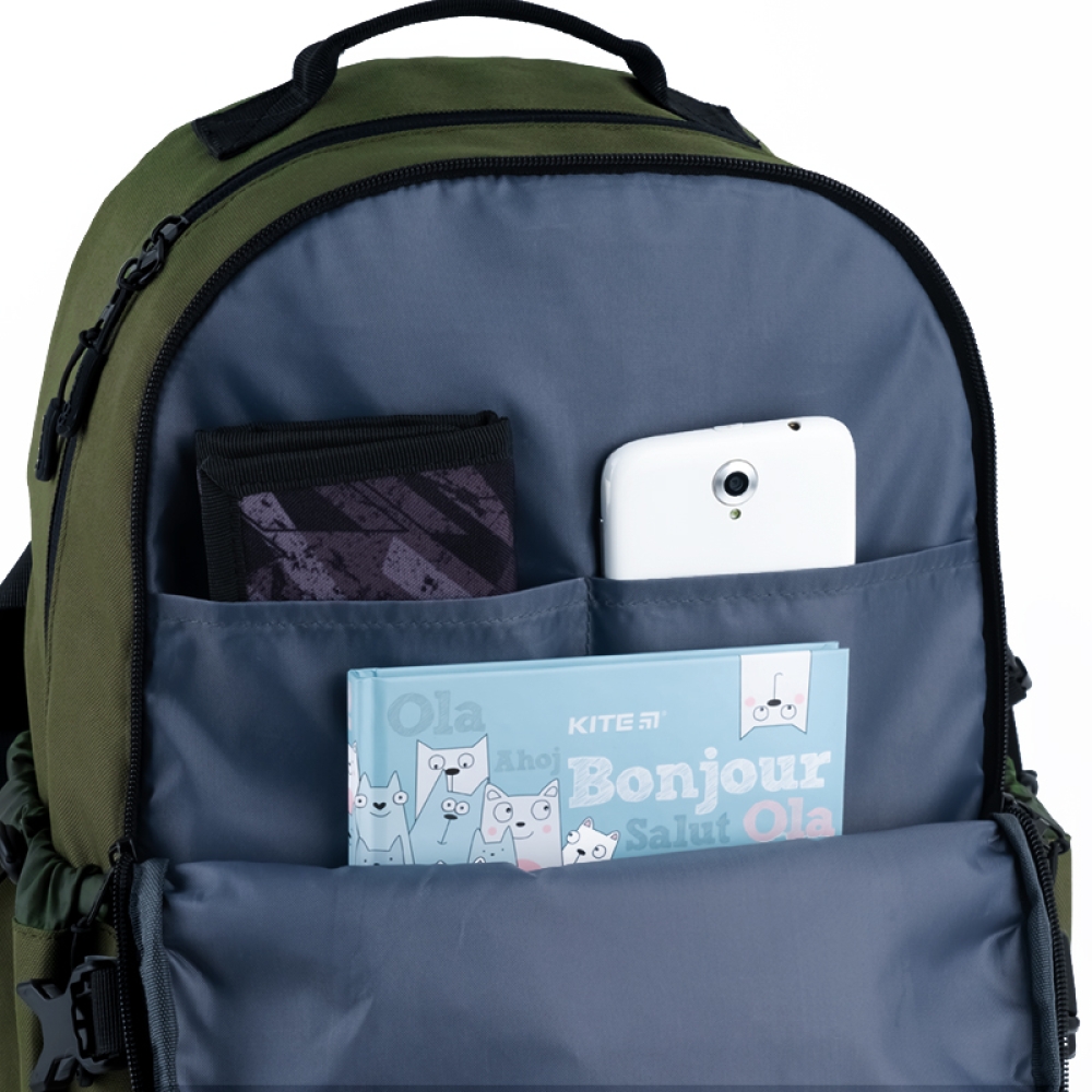 Рюкзак GoPack Education Teens 186 хаки, GO25-186L-3 9