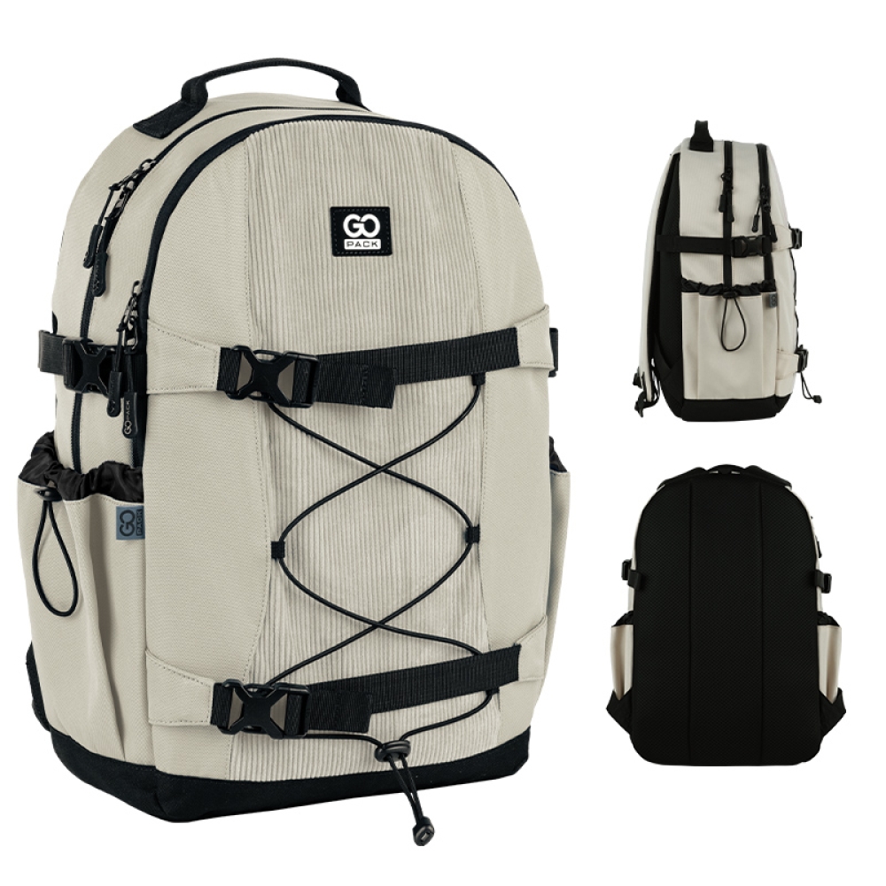Рюкзак GoPack Education Teens 186 бежевый, GO25-186L-4 1