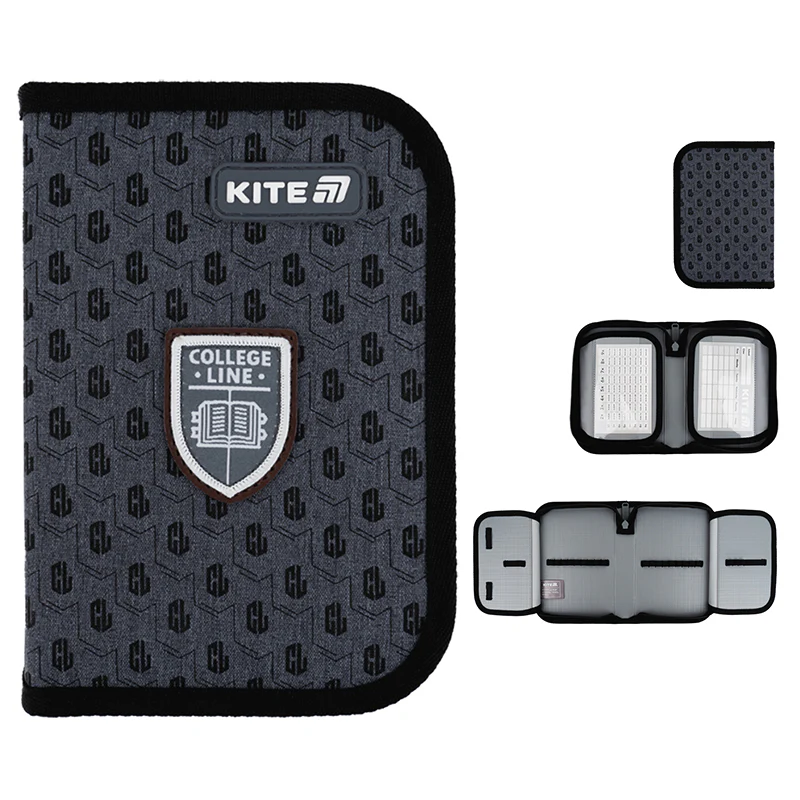 Пенал Kite 1 від., 2 відв., без наповнення 622 College Line, K25-622-2 1