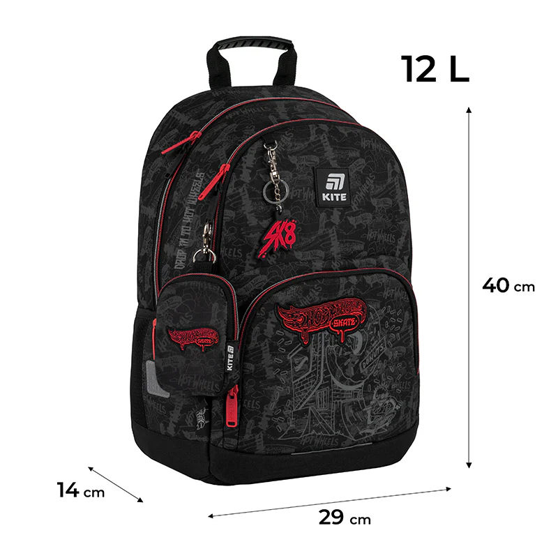 Набір рюкзак + пенал + сумка для взуття Kite 585 HW, SET_HW25-585M 2