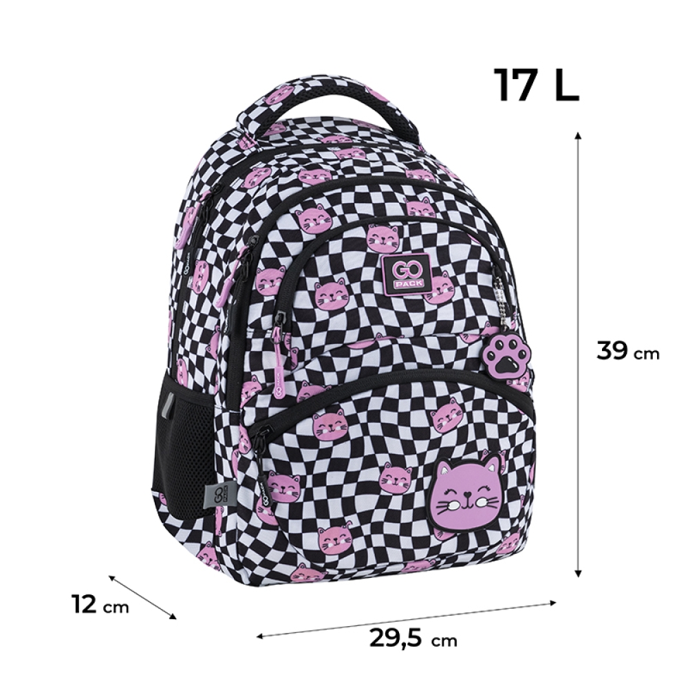 Рюкзак GoPack Education 175M-2 Pretty Kitties, GO25-175M-2 2