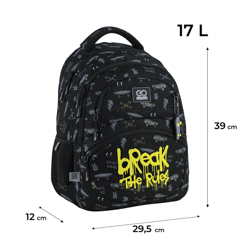 Рюкзак GoPack Education 175M-6 Break The Rules, GO25-175M-6 2