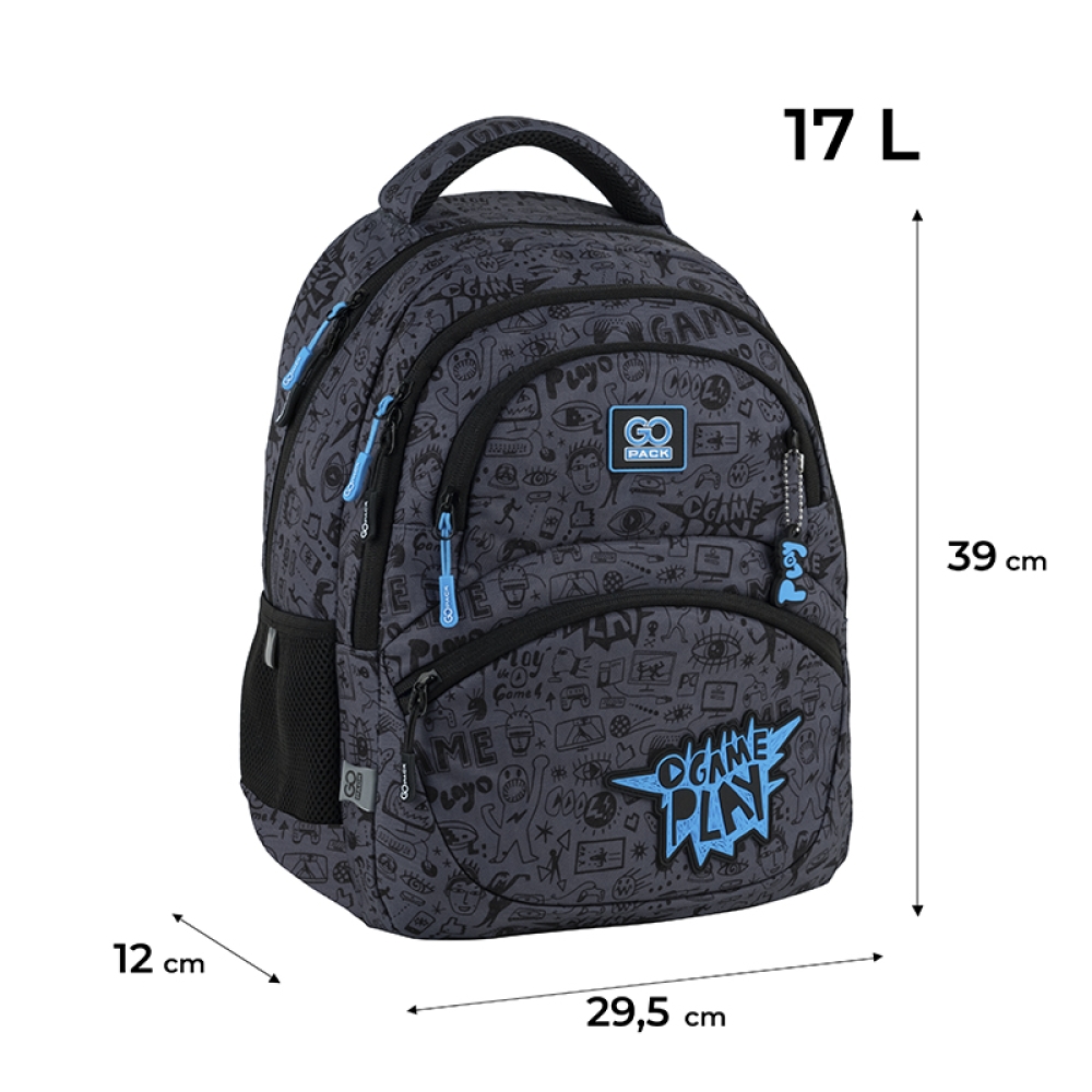 Рюкзак GoPack Education 175M-8 Cool Gamer, GO25-175M-8 2
