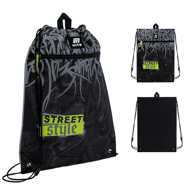 Набір рюкзак + пенал + сумка для взуття Kite 531 StreetStyle, SET_K25-531M-4 16