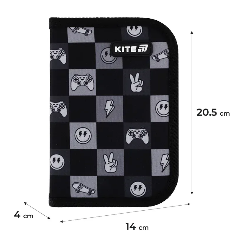 Набір рюкзак + пенал + сумка для взуття Kite 555 Game On, SET_K25-555S-5 14