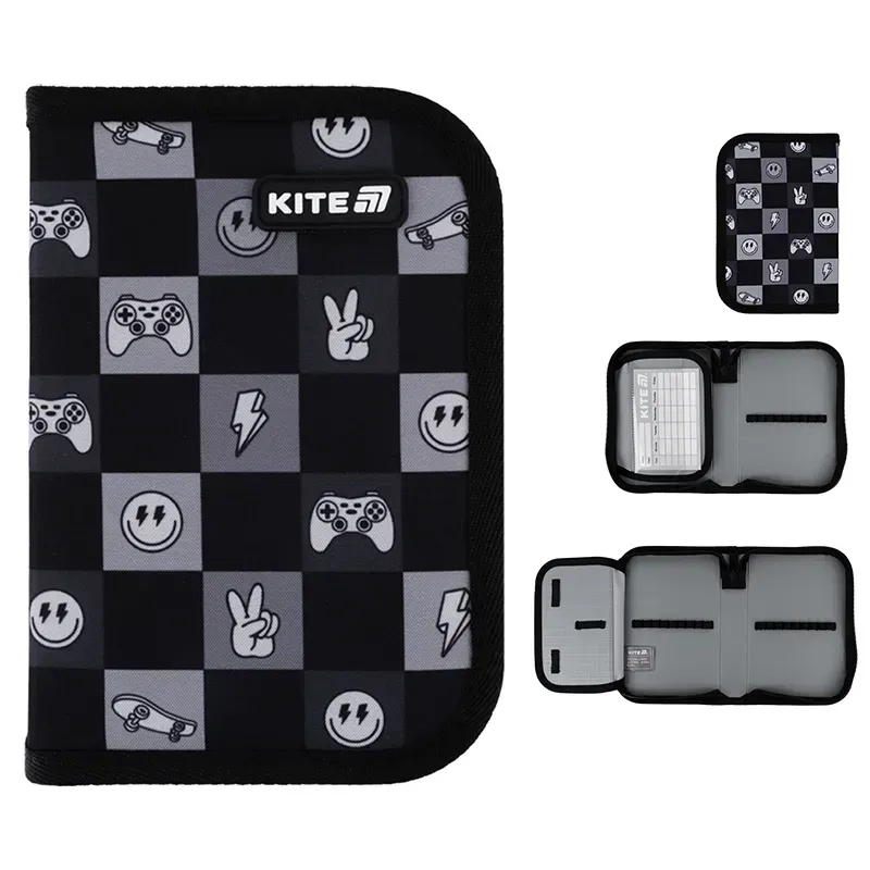 Набір рюкзак + пенал + сумка для взуття Kite 555 Game On, SET_K25-555S-5 15