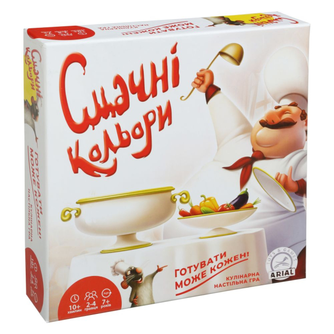 Гра настільна "Смачні кольори" (у), ТМ "Arial"