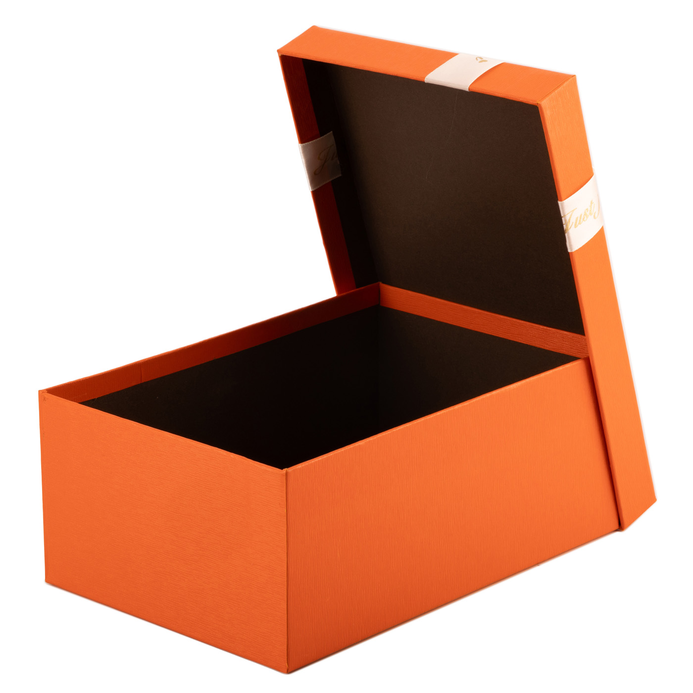 Подарункова коробка прямокутна, "Orange" з бантом, 23*16*9,5 см, 1235180793 1