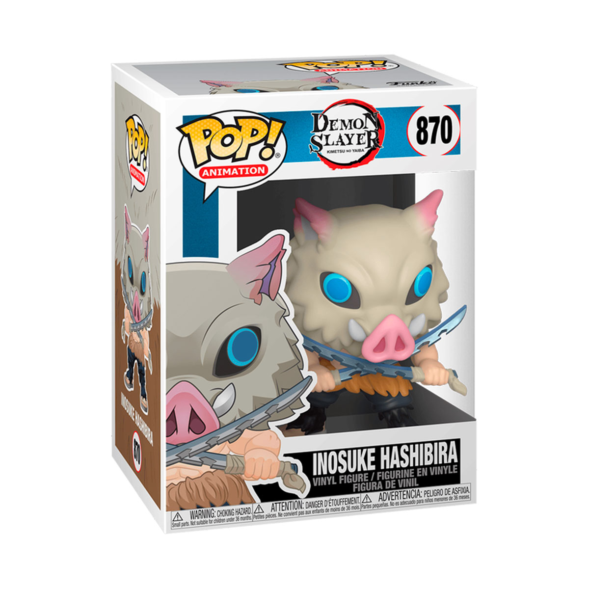 Фігурка Funko Pop cерії "Вбивця демонів" - Іноске Хашібіра з мечем, 49011 1