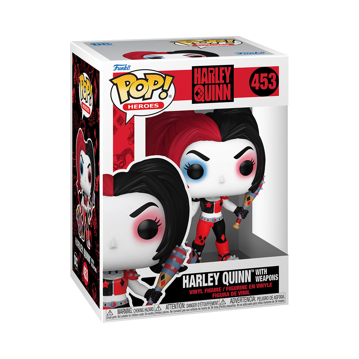 Фігурка Funko Pop серії "Гарлі Квінн" - Гарлі Квінн зі зброєю, 65616 1