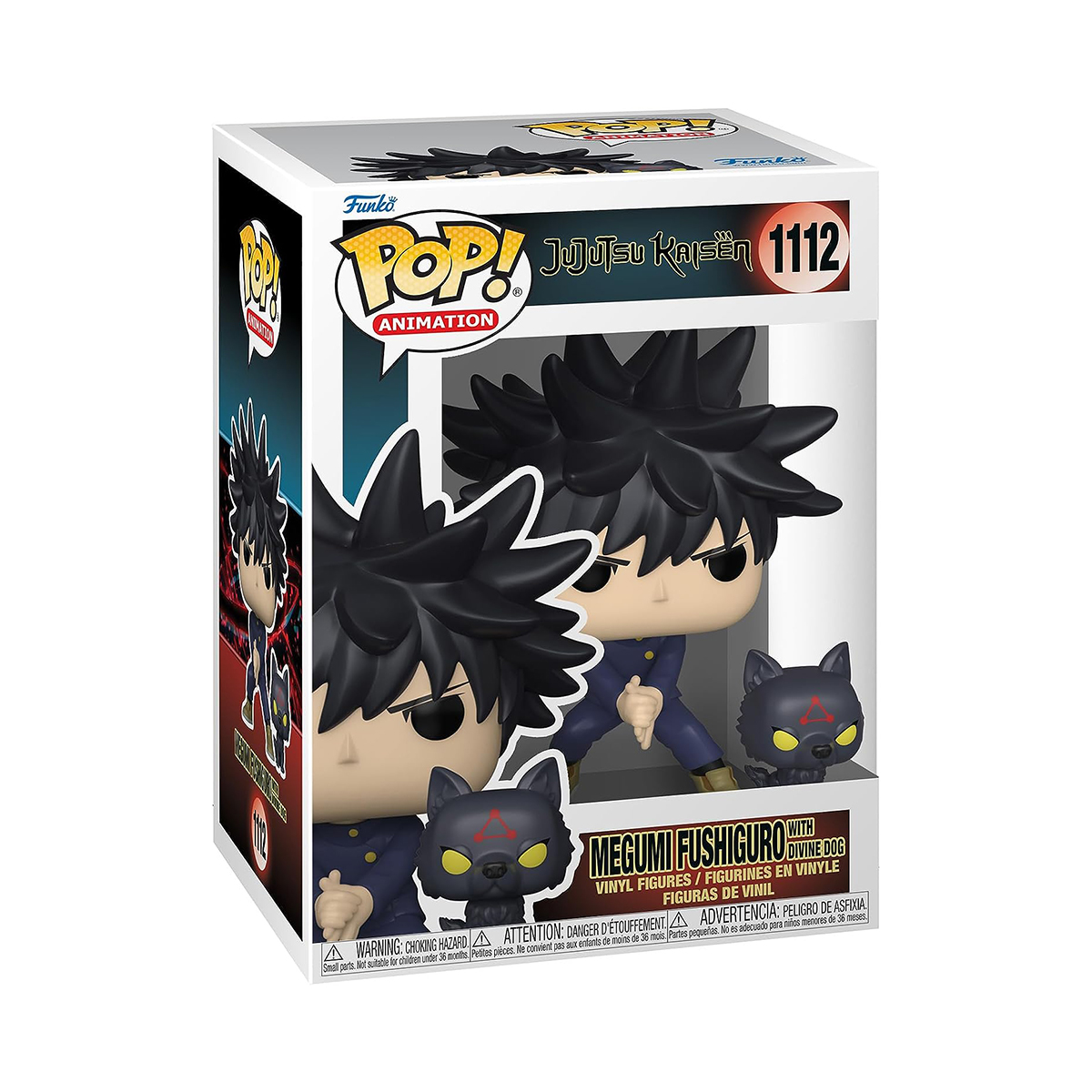 Фігурка Funko Pop cерії "Магічна битва" - Мегумі з собакою, 61360 1