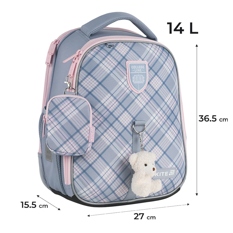 Рюкзак Kite Education каркасний 555 College Line Girl, K25-555S-6 2
