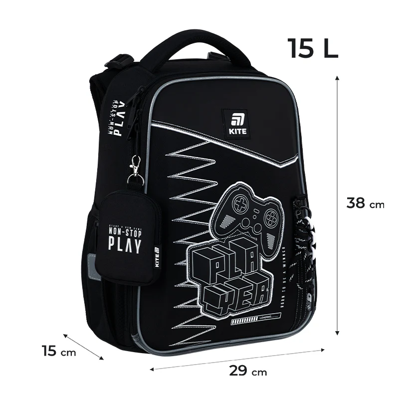 Рюкзак Kite Education каркасний 531 Player, K25-531M-3 2