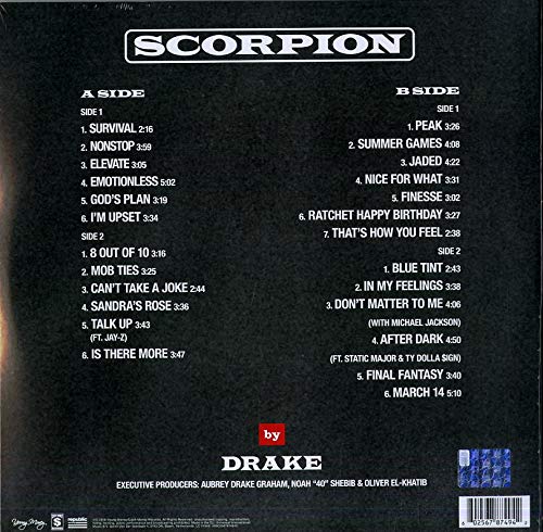 Платівка Drake - Scorpion [2LP] 2