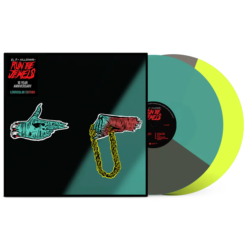 Платівка Run The Jewels - Run The Jewels (10th Anniversary Deluxe Edition) [2LP] - Split-Colored Vinyl 1