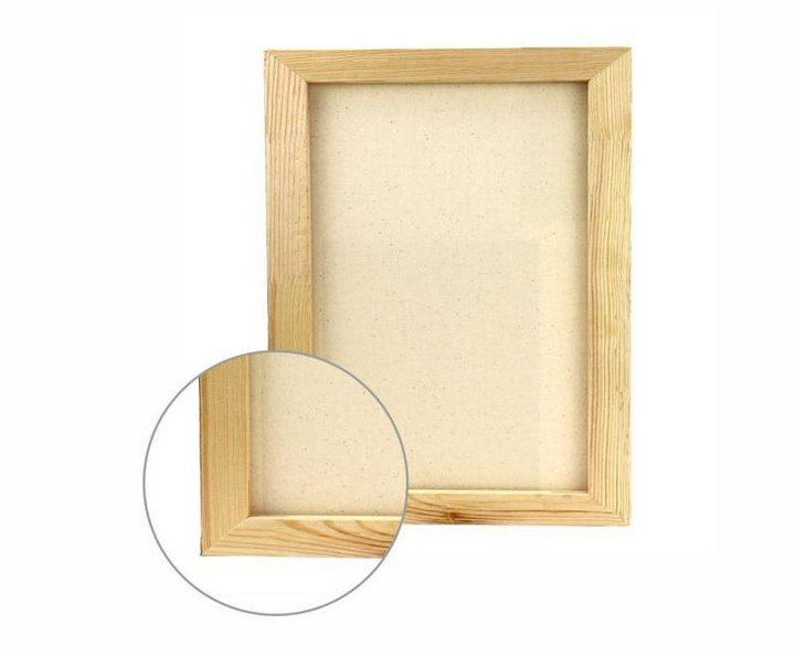Підрамник, 50*50 см, модуль №0, дрібне зерно, акрил, бавовна, ROSA Studio 1