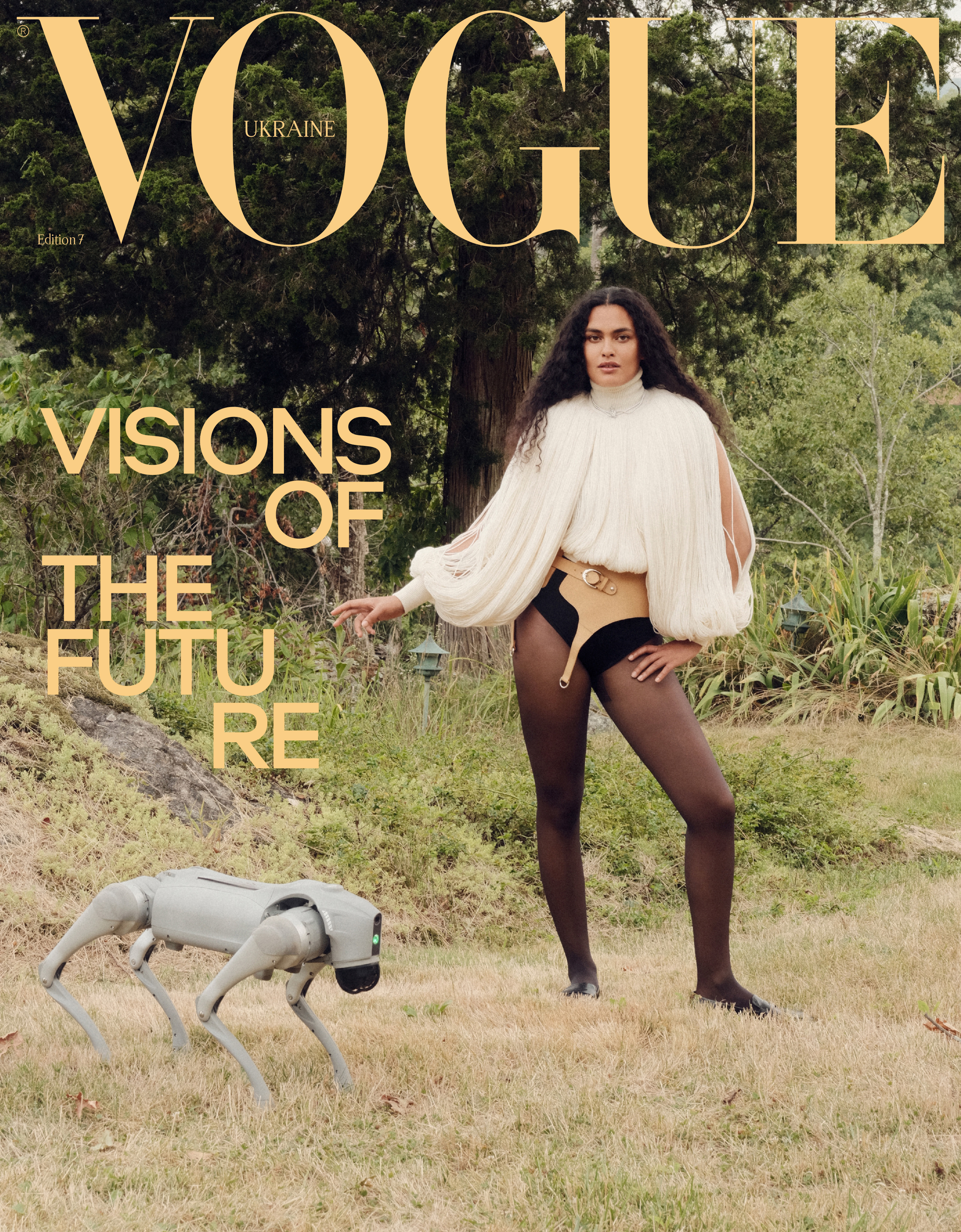 Журнал "Vogue Ukraine Edition" №7 осень 2024 "Visions of the Future" (1311) 1