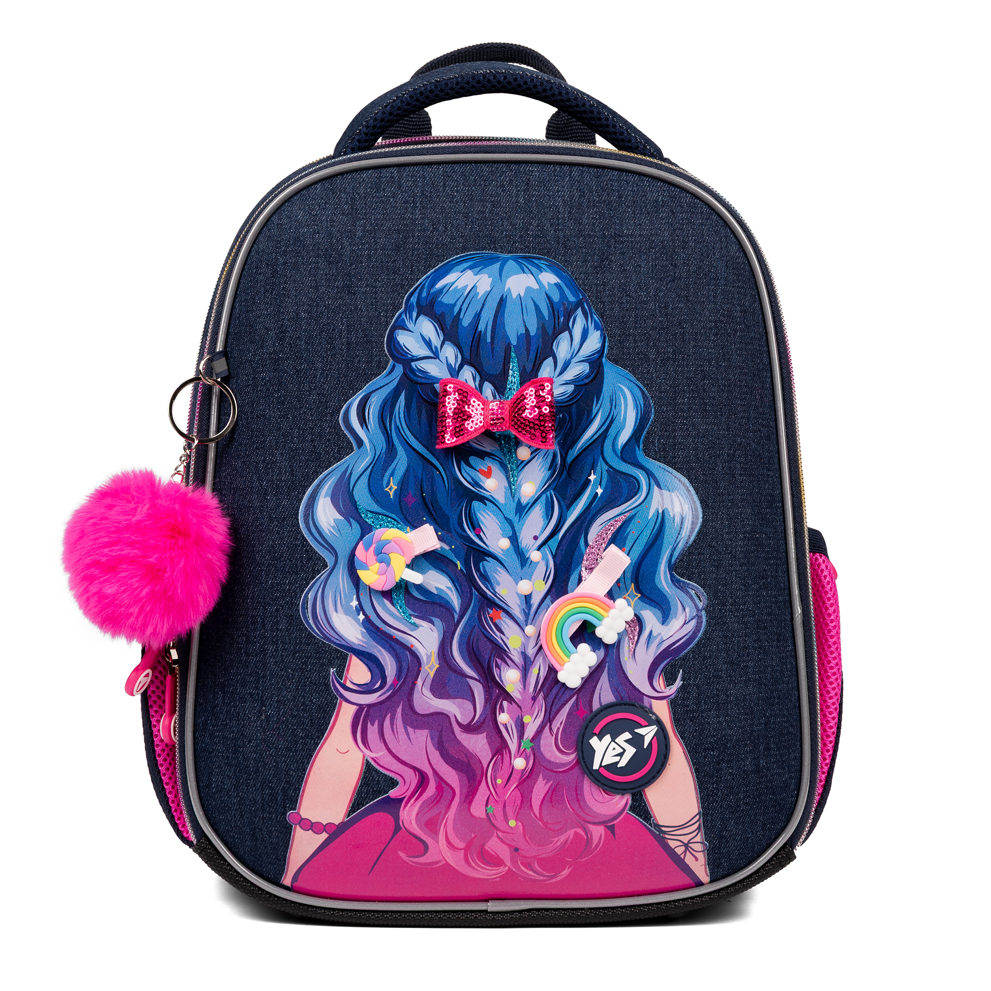 Рюкзак каркасний YES H-100 "Beautiful Hair", 550093 2