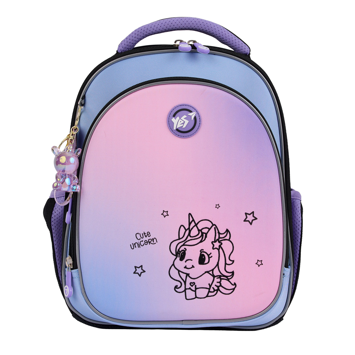 Рюкзак шкільний напівкаркасний YES S-109 "Cute Unicorn", 559877 2