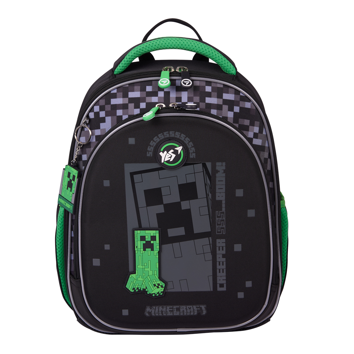 Рюкзак школьный полукаркасный YES S-109 "Minecraft World", 559882 1