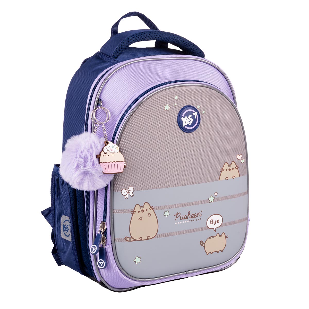 Рюкзак школьный полукаркасный YES S-109 "Pusheen Playful", 559880