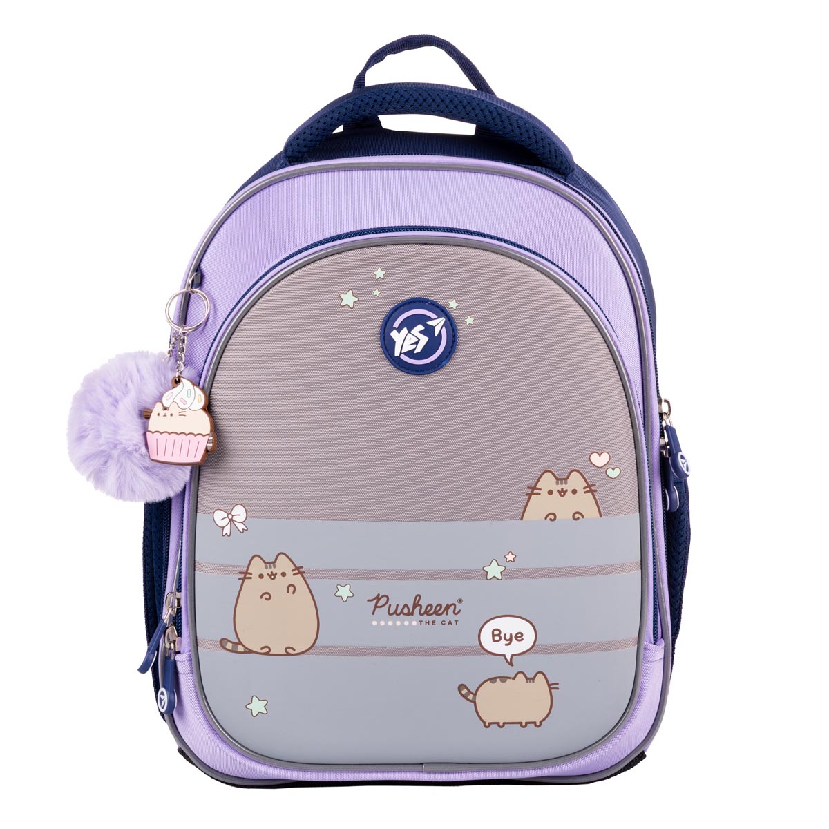 Рюкзак школьный полукаркасный YES S-109 "Pusheen Playful", 559880 2