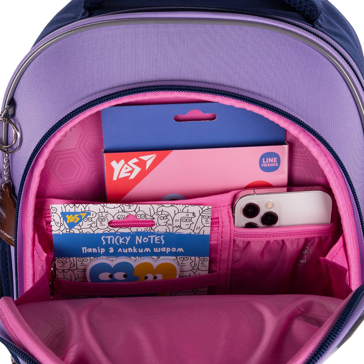 Рюкзак школьный полукаркасный YES S-109 "Pusheen Playful", 559880 9