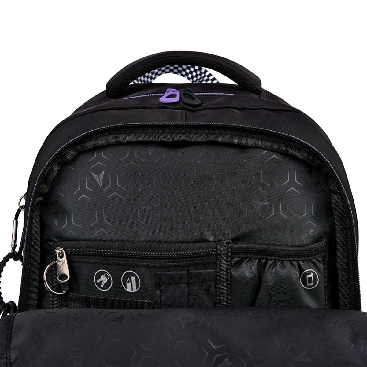 Рюкзак шкільний YES TS-48 "Purple Hearts", 559923 10