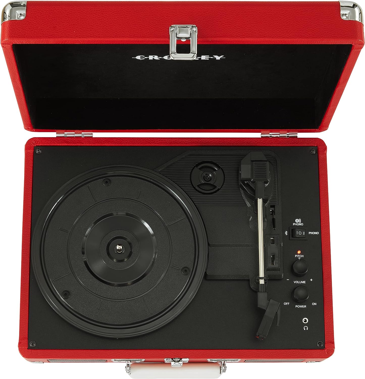 Вініловий програвач Crosley Cruiser Deluxe Red 2