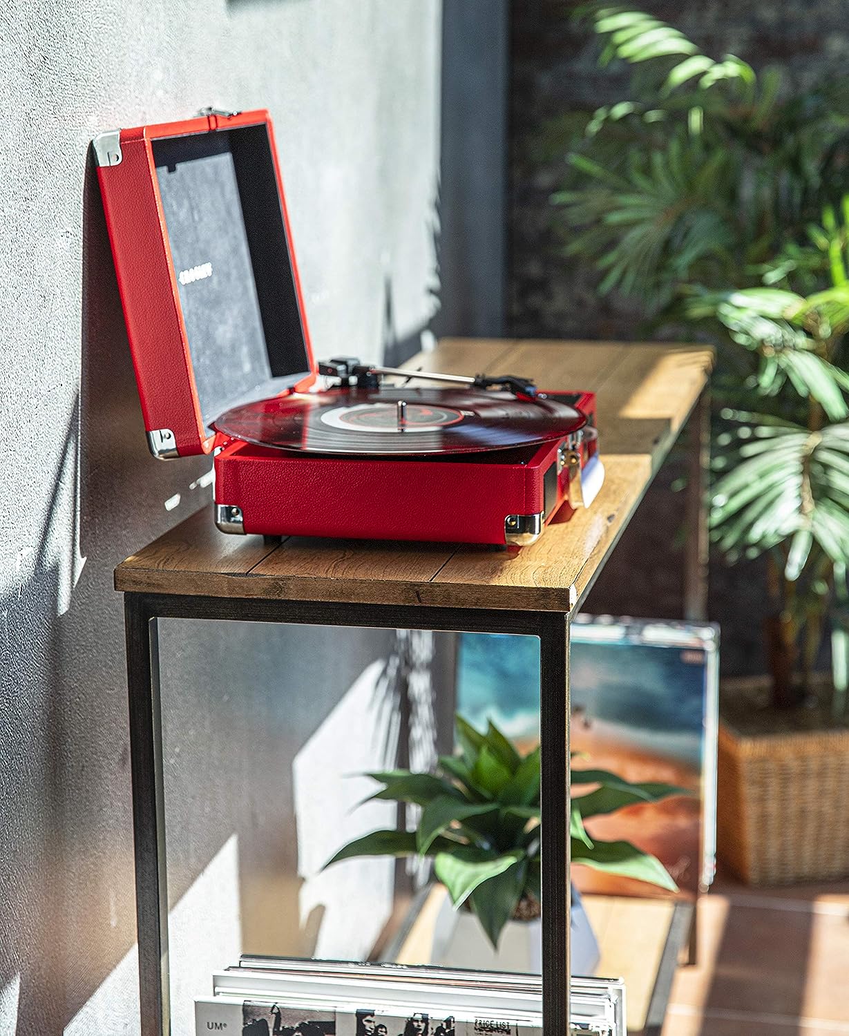Вініловий програвач Crosley Cruiser Deluxe Red 5