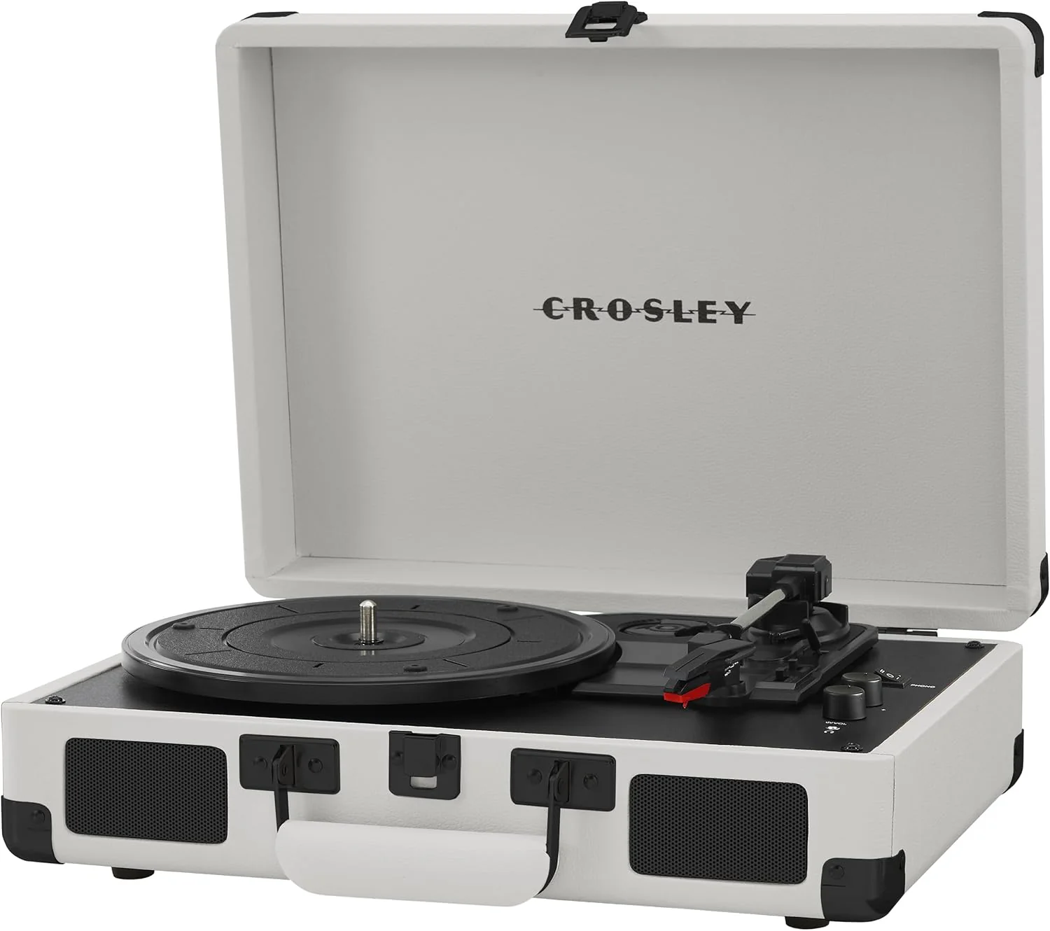 Вініловий програвач Crosley Cruiser Deluxe White Farmhouse 1