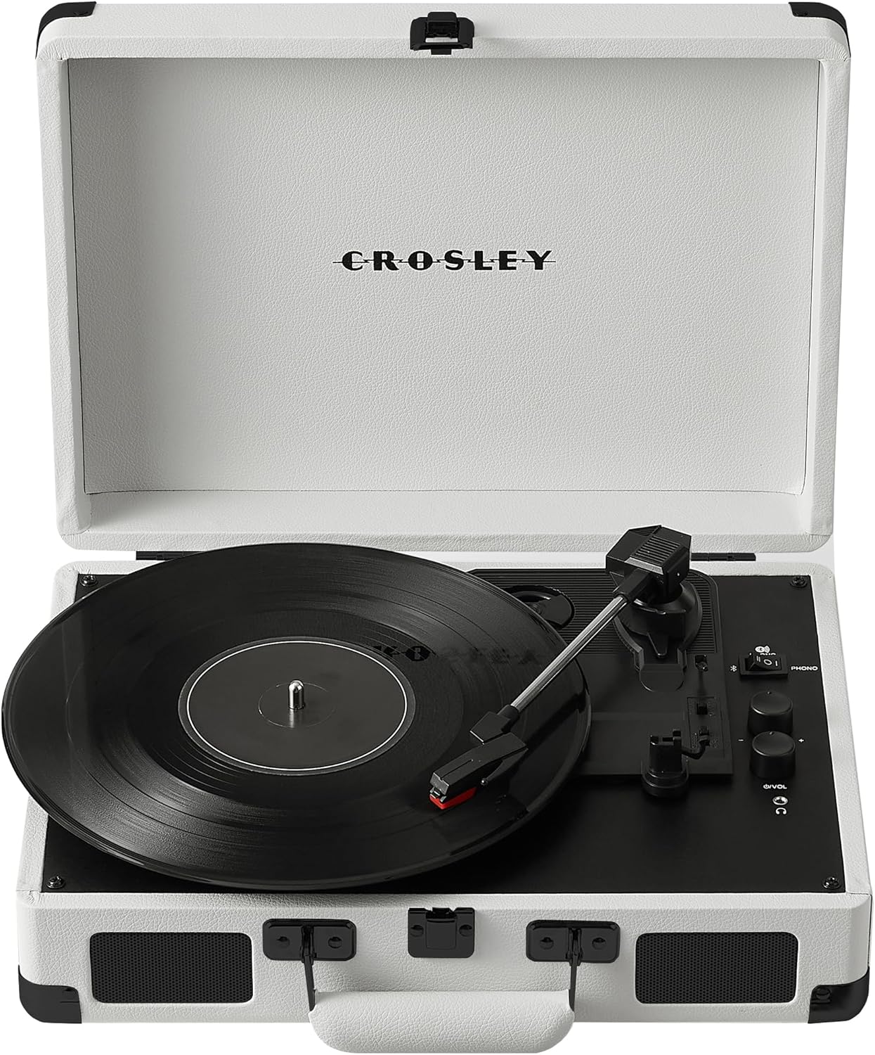 Вініловий програвач Crosley Cruiser Deluxe White Farmhouse 2