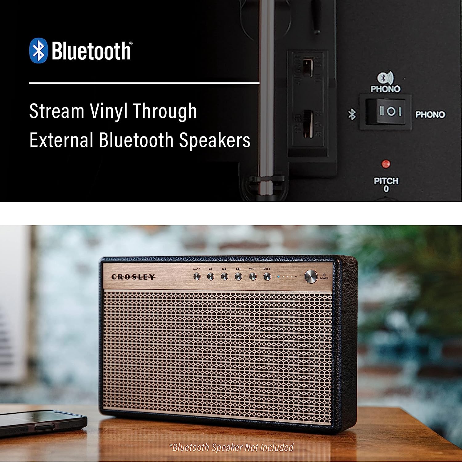 Вініловий програвач Crosley Voyager Amethyst 8
