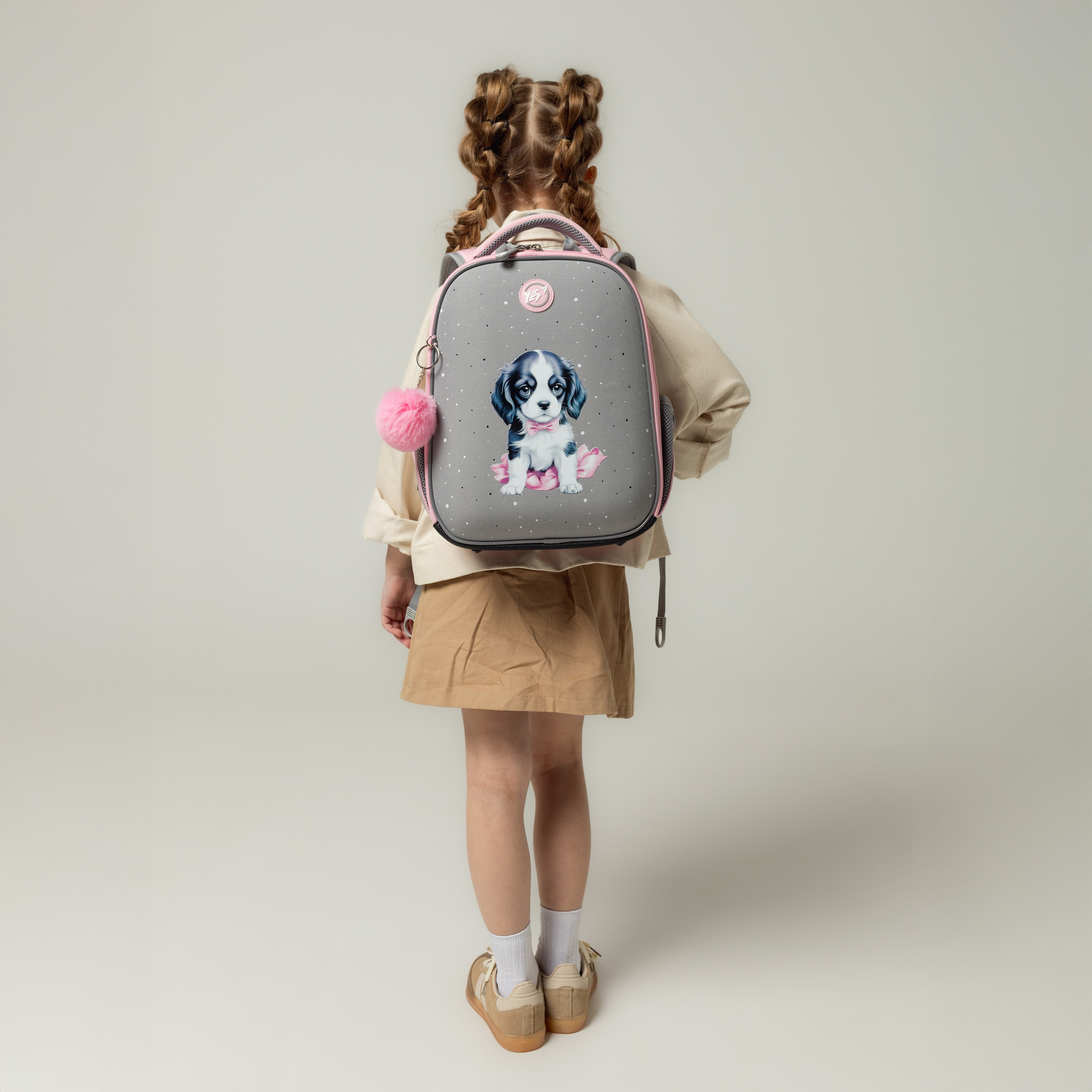 Рюкзак каркасный YES H-100 Doggy Princess, 550104 14