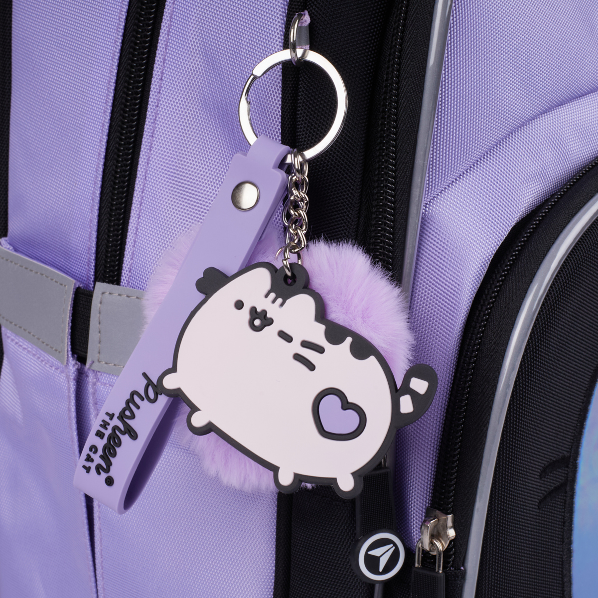 Рюкзак школьный полукаркасный YES S-91 "Pusheen Shiny", 559816 15